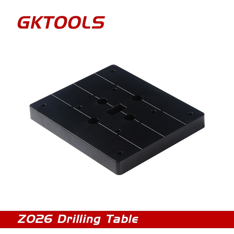 Gktools, 미니 드릴 기계 용 플라스틱 드릴링 테이블, z026